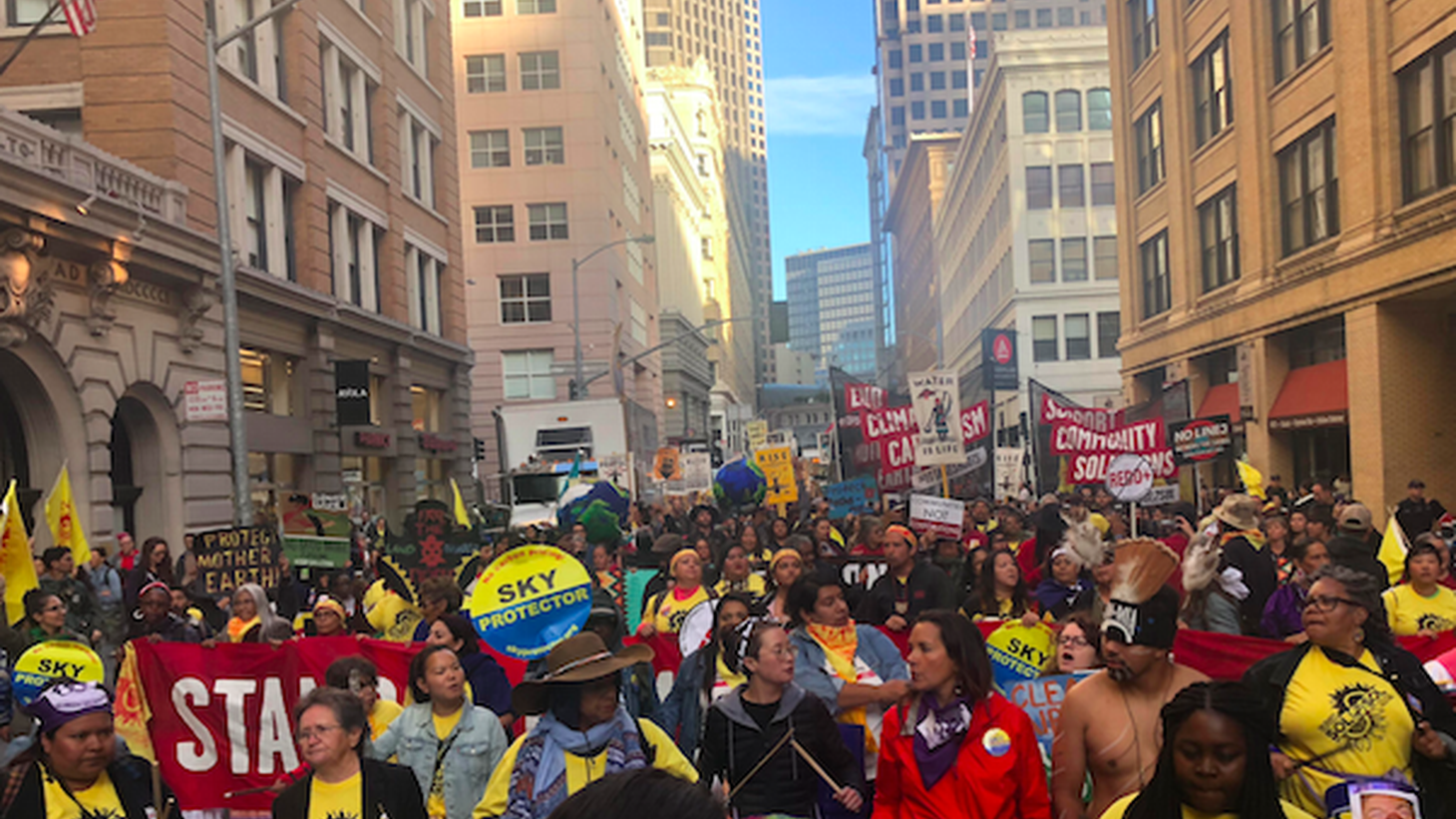 San Francisco's Rise for Climate Demonstration
